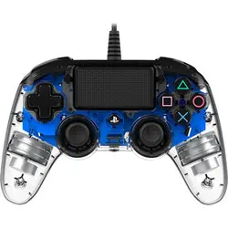 NACON PS4 WIRED ILLUMINATED COMPACT CONTROLLER BLUE 