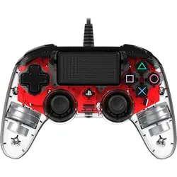NACON PS4 WIRED ILLUMINATED COMPACT CONTROLLER RED 