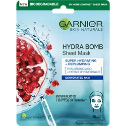 Garnier Skin Naturals Moisture + Aqua Bomb maska za lice u maramici 