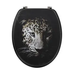 Tendance WC daska, 46x37,5 cm,  Leopard 