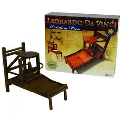  Leonardo da vinci - tiskarski stroj 