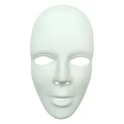 Maškare maska bijela PVC 