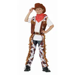 Maškare kostim za djecu rodeo kauboj  - 4-7 godina
