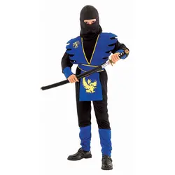 Maškare kostim plavi dragon ninja  - 4-7 godina