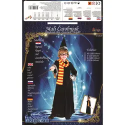  dječji kostim čarobnjak  - 11-14 godina