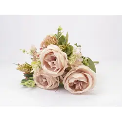  Buket ruža mix 43 cm, roza  - Roza