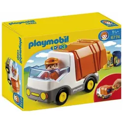 Playmobil 1. 2. 3. smetlarski kamion s funkcijom sortiranja 6774 