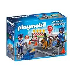 Playmobil Police policijska blokada 6924 