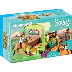 Playmobil Spirit Sreća i duh sa štalom za konje 