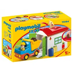 Playmobil 1. 2. 3. kamion za odvoz ozpada s otpadom 70184 