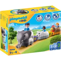Playmobil 1. 2. 3. Životinjski vlak 