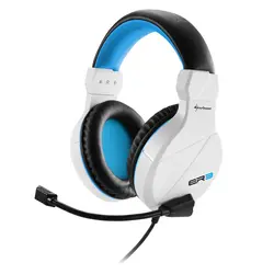 Sharkoon Rush ER3 stereo slušalice sa mikrofonom, bijelo-plave 