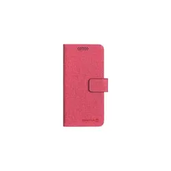 Swissten preklopni etui za mobitel, veličina L, 148 x 71mm, tekstil, crvena 