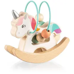 Zopa drvena igračka Unicorn mint  - Zelena