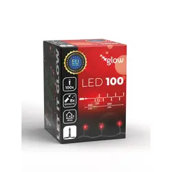  LED žaruljice, 100 kom crvena  - Crvena