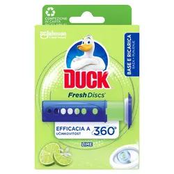 Duck Fresh Discs gel za čišćenje i osvježavanje WC školjke - Limeta, 36 g 