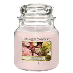 Yankee Candle svijeća classic medium Fresh Cut Roses 