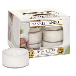 Yankee Candle mirisna svijeća Tea Lights 12/1 SHEA BUTTER 