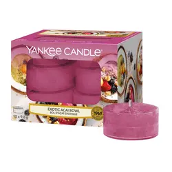Yankee Candle svijeća Tea Lights 12/1 Exotic Acai Bowl 