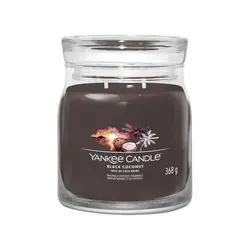 Yankee Candle svijeća Signature medium Black Coconut 
