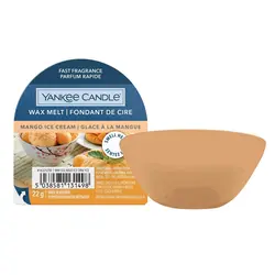 Yankee Candle vosak Wax Melt Mango Ice Cream 