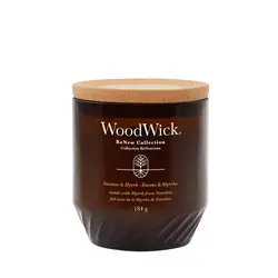 WoodWick svijeća Renew medium Incense & Myrrh 