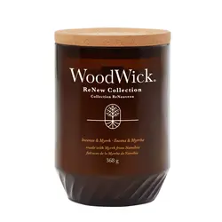 WoodWick svijeća Renew large Incense & Myrrh 
