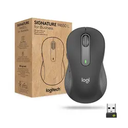 Logitech miš Signature M650, veličina L, Bluetooth, grafit 