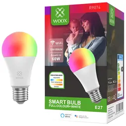 Woox WiFi Smart LED RGB+CCT žarulja E27, 10W 