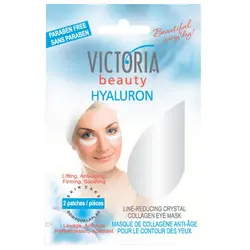 Victoria beauty flasteri za oči Hyaluron crystal collagen, 2 kom 