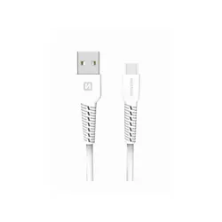 Swissten kabel USB/USB-C, 2A, 1m  - Bijela