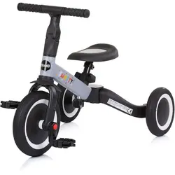 Chipolino tricikl/ balance Smarty 2u1 Grey  - siva
