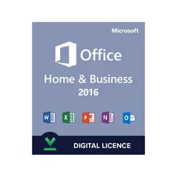 Microsoft Office 2016 Home and Business, ESD 