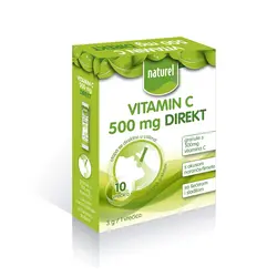 Naturel vitamin C 500 mg Direkt, 30 g (10 x 3 g) 