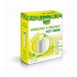 Naturel Immuno 3-protect hot drink, 50 g (10 x 5 g) 