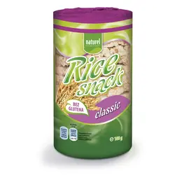 Naturel rice snack classic, 100g 