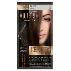 Victoria Beauty color šampon Coffee, 6 x 40 ml 
