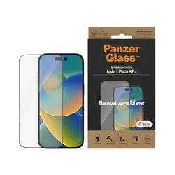 Panzerglass zaštitno staklo za iPhone 14 Pro ultra wide fit, antibacterial 
