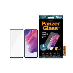 Panzerglass zaštitno staklo za Samsung Galaxy S21 FE 5G case friendly antibacterial black 