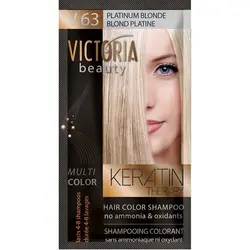 Victoria Beauty color šampon Platinum blonde, 6 x 40 ml 
