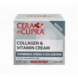 Cera di Cupra kolagen & vitamin krema za lice, 50 ml 