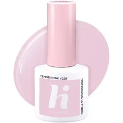 hi Hybrid UV lak za nokte tender pink #229 5 ml 