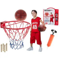  Košarkaški obruč s mrežom i dodacima 