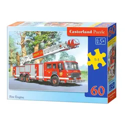 Castorland puzzle 60 komada vatrogasno vozilo 