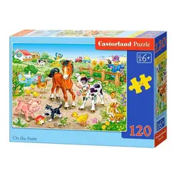 Castorland puzzle 120 komada život na farmi 