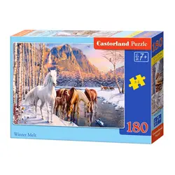 Castorland puzzle 180 komada zimsko otopljenje 