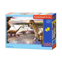 Castorland puzzle - Dinosauri, 260 kom 