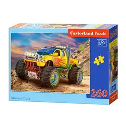 Castorland puzzle 260 komada monster vozilo 