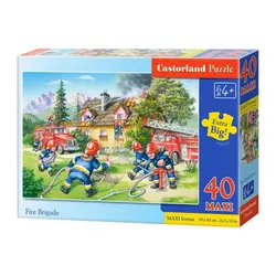 Castorland puzzle 40 komada maxi vatrogasci 