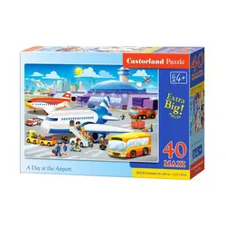 Castorland puzzle 40 kom maksi - aerodrom 